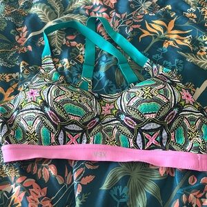 Multi colored VSX Sport bra 34B